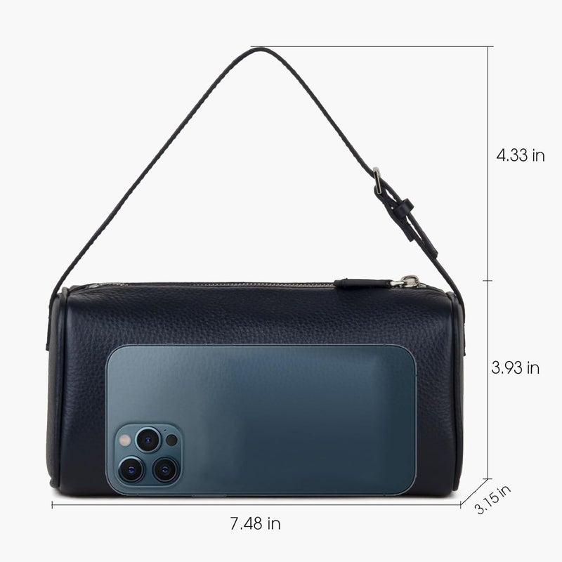 DONNAIN Premium Full-Grained Leather Crossbody Purses for Women, Hobo Bags for Women Crossbody with Adjustable Strap - Image 3